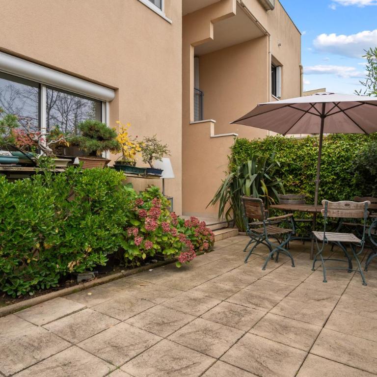 Terrasse de Malissol - Deluxe-Apartment mit 2 Schlafzimmern und Gartenblick - 23