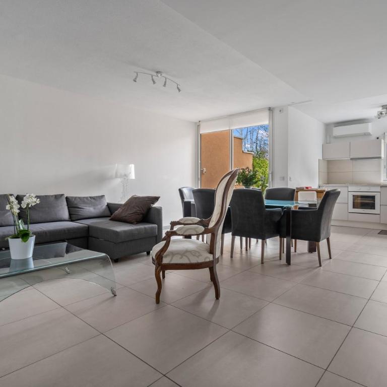 Terrasse de Malissol - Deluxe-Apartment mit 2 Schlafzimmern und Gartenblick - 20