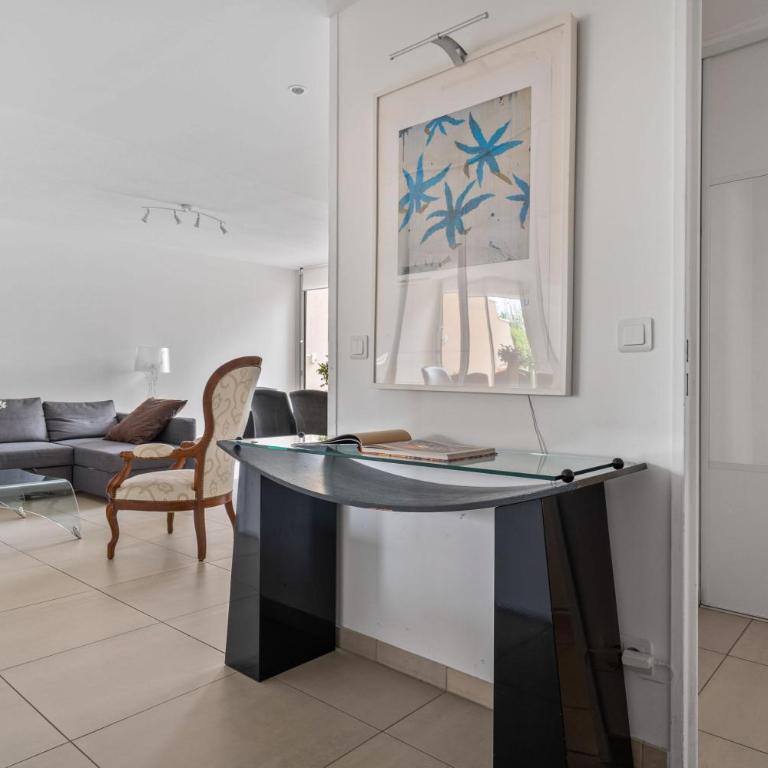 Terrasse de Malissol - Deluxe-Apartment mit 2 Schlafzimmern und Gartenblick - 12