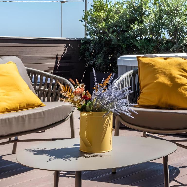 Luxury terrazza - Two-Bedroom Deluxe Apartment with Ocean View - 17