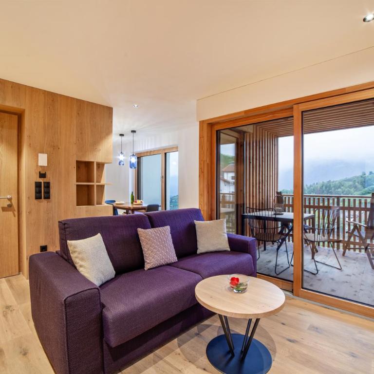 Huetterhof Apartement Winter - Deluxe-Apartment mit 2 Schlafzimmern und Gartenblick - 1