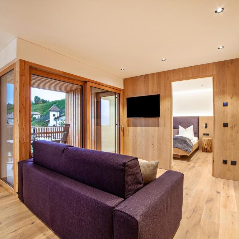 Huetterhof Apartement Winter - Deluxe-Apartment mit 2 Schlafzimmern und Gartenblick - 5