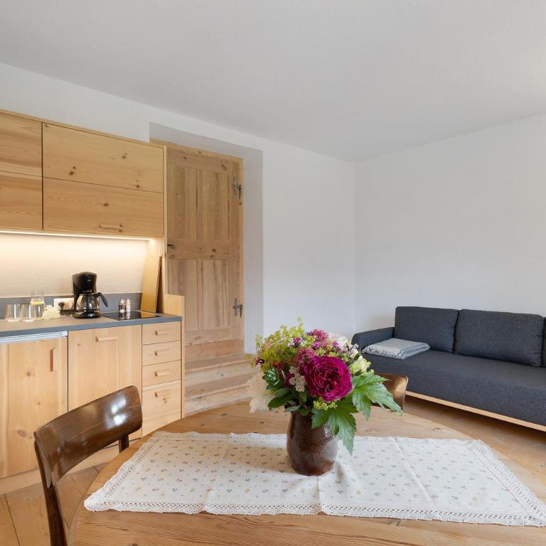 Ansitz Baumannhof Apt Mitte - Appartamento Superior con 1 Camera da Letto e Balcone - 6