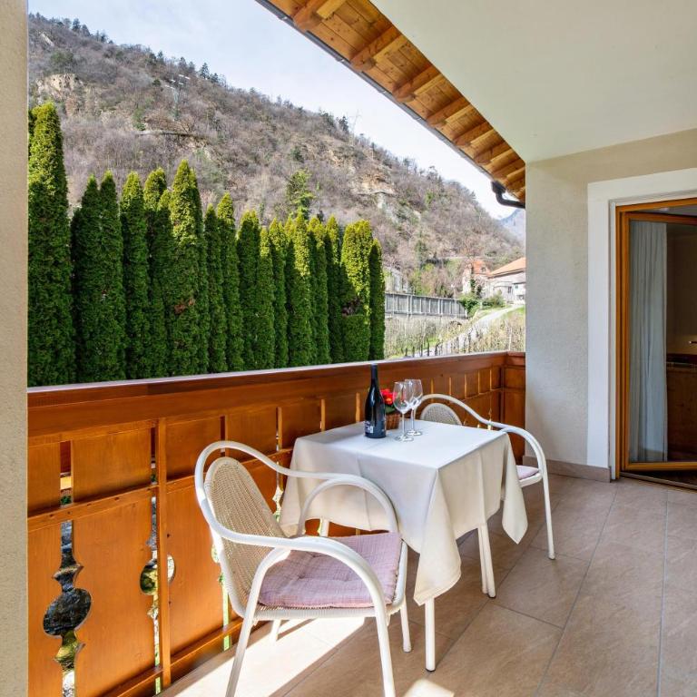 Obermoarhof Hönigspitze OG Deluxe - Deluxe-Apartment mit 2 Schlafzimmern und Gartenblick - 16