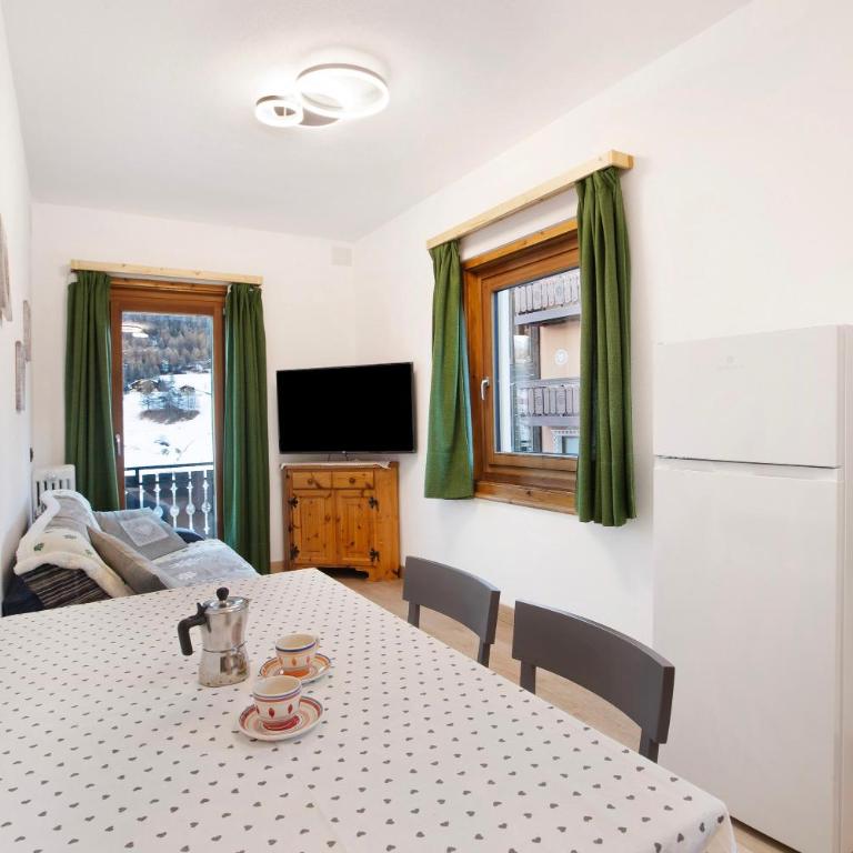 Appartamento Arlecchino Livigno - Appartamento Superior con 1 Camera da Letto e Balcone - 10