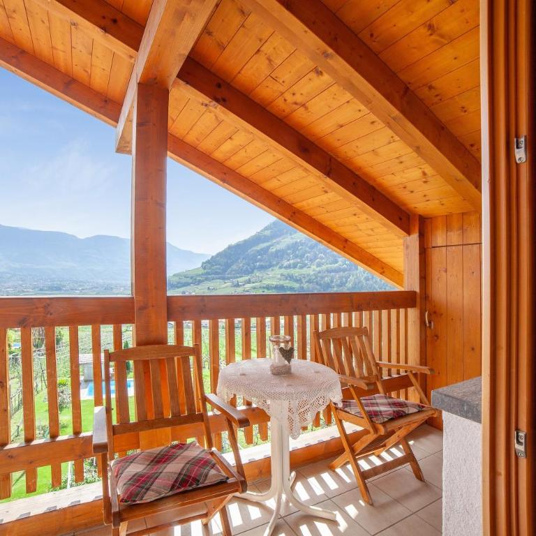 Fröhlichhof Wohnung Panorama - Two-Bedroom Deluxe Apartment with Garden View - 9