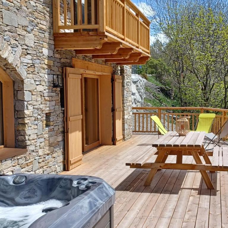 Chalet La Turra, Spa privée - Appartement Supérieur avec Sauna - 2