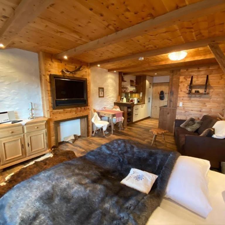Alpenauszeit im Zirbenholz Chalet - Studio mit Schlafsofa - 13