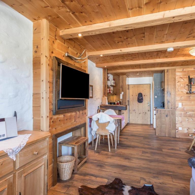 Alpenauszeit im Zirbenholz Chalet - Studio mit Schlafsofa - 7
