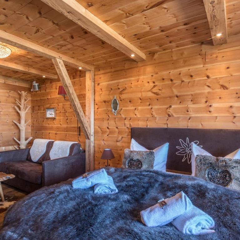 Alpenauszeit im Zirbenholz Chalet - Studio mit Schlafsofa - 2