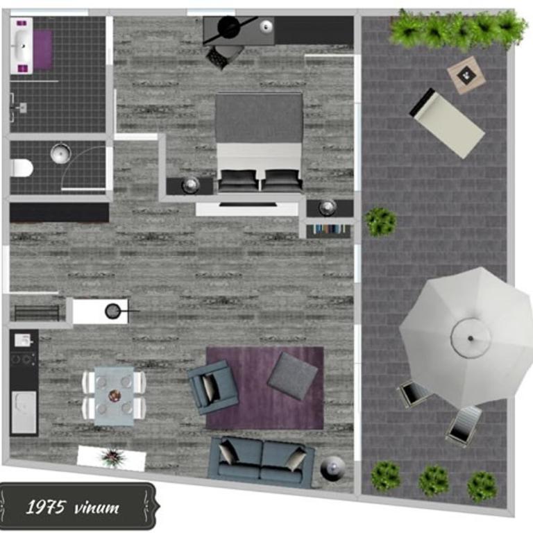 vinum - schlosserhaus 31 - Apartamento de 1 dormitorio con jardín - 16