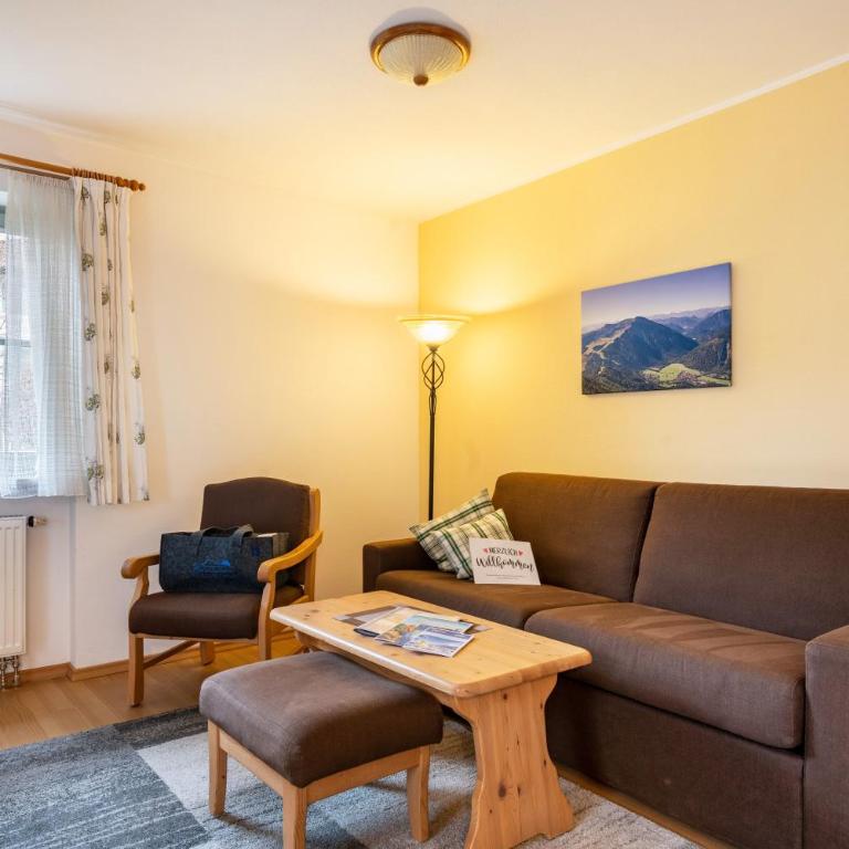 Fewo Brünnstein - Nr 18 Pool, Sauna - Superior Apartment mit 1 Schlafzimmer und Balkon - 9