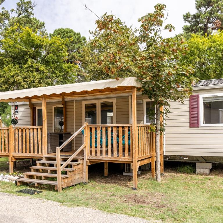 Mobilhome 6-8 personnes Cap Ferret - Bungalow Deluxe - Vue sur Jardin - 3