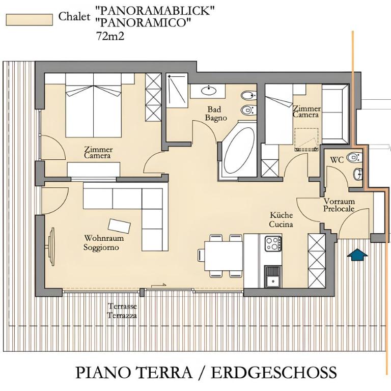 Chalet Panorama Himmelreichhof - Chalet mit 2 Schlafzimmern - 24