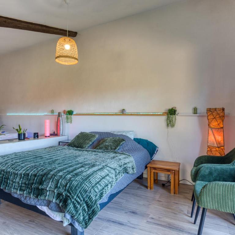 Chambre spa privé Arles campagne - Studio mit Terrasse - 3