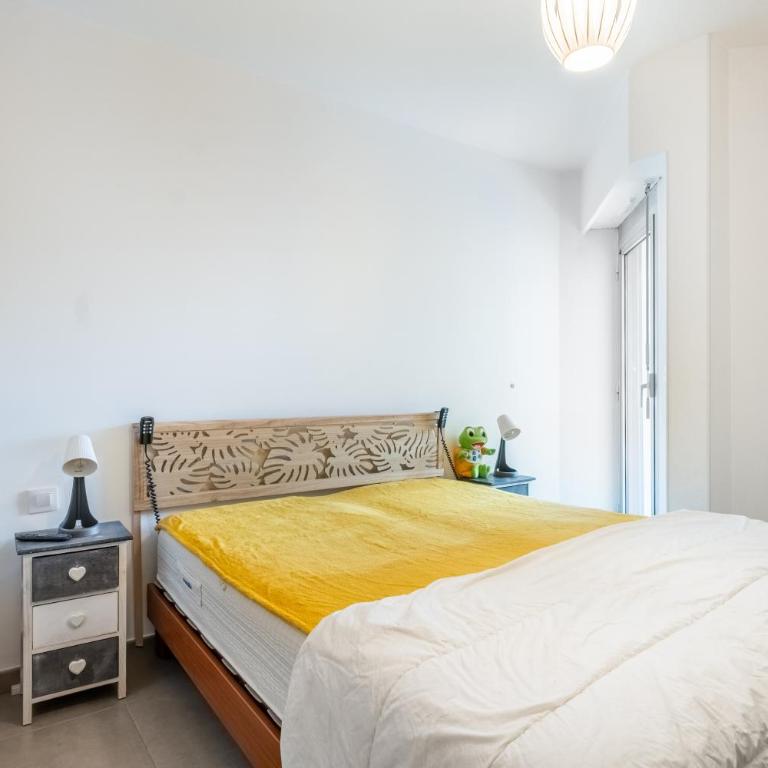 Le Lido T2 piscine, bord de mer - Superior Apartment mit 1 Schlafzimmer und Balkon - 14
