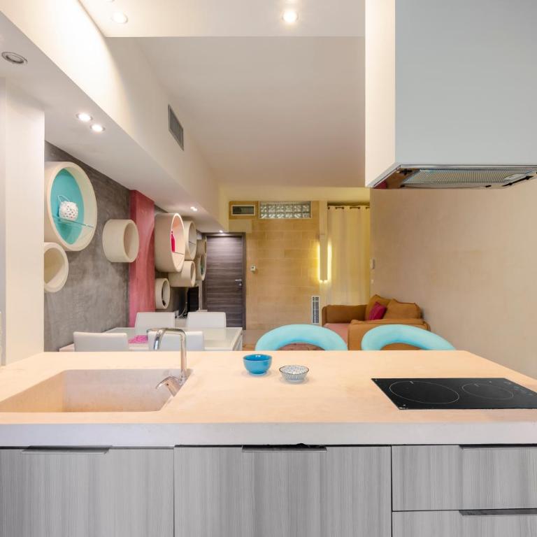 Bianco Mare Otranto - Appartamento Superior con 1 Camera da Letto e Balcone - 9