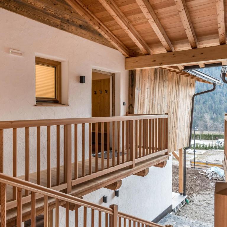 Les Ciases Chalets Dolomites Apt 6 - Appartamento Superior con 1 Camera da Letto e Balcone - 27