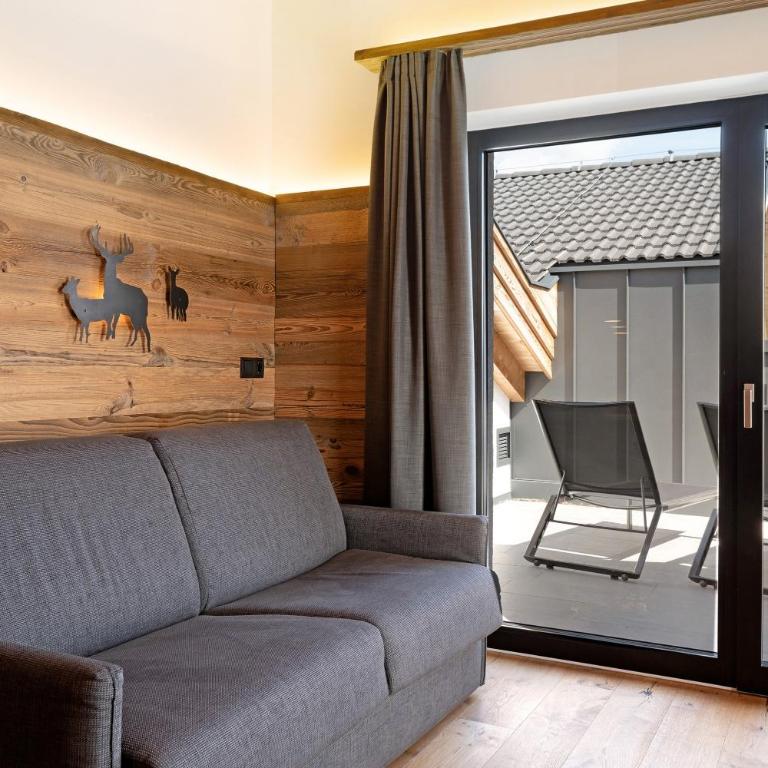 Platiederhof Apt Lajen - Appartamento Superior con 1 Camera da Letto e Balcone - 8