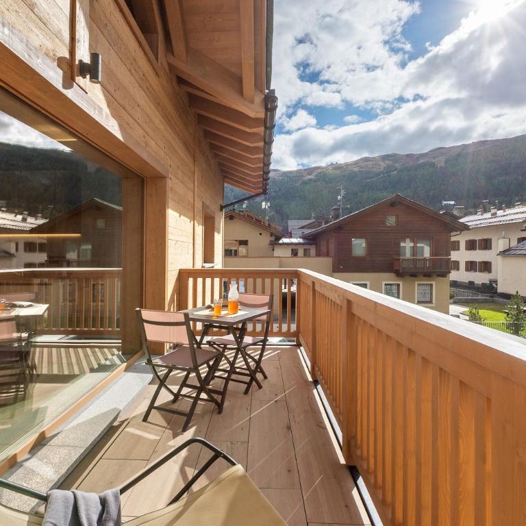 Appartamento Sbuffo Livigno - Appartamento Deluxe con 2 Camere da Letto e Vista Giardino - 34