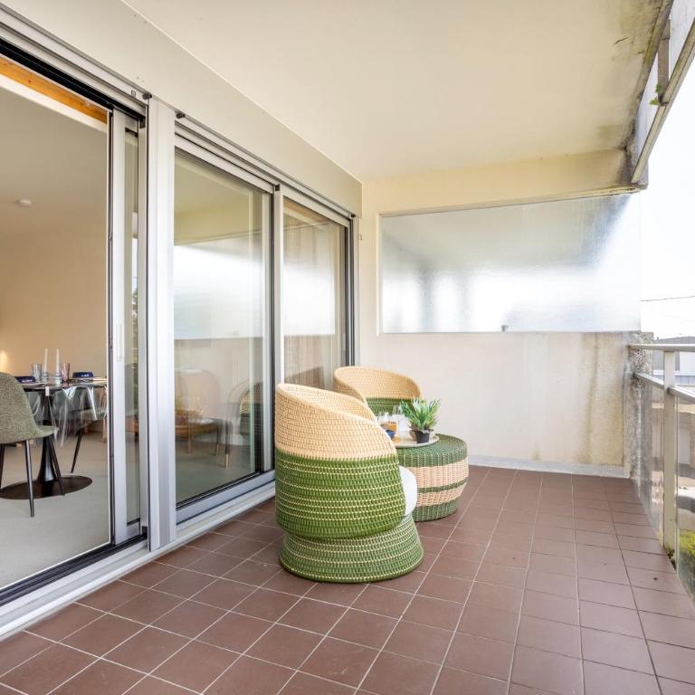 La pause iodée Studio -grand balcon - Superior One-Bedroom Apartment with Balcony - 4