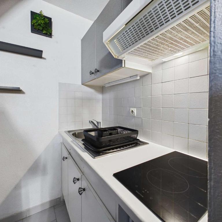 Studio Cabine Mezzanine, 6 Pers, Terrasse Sud, Près Quai, Parking Privé - FR-1-326-755 - Studio - 9