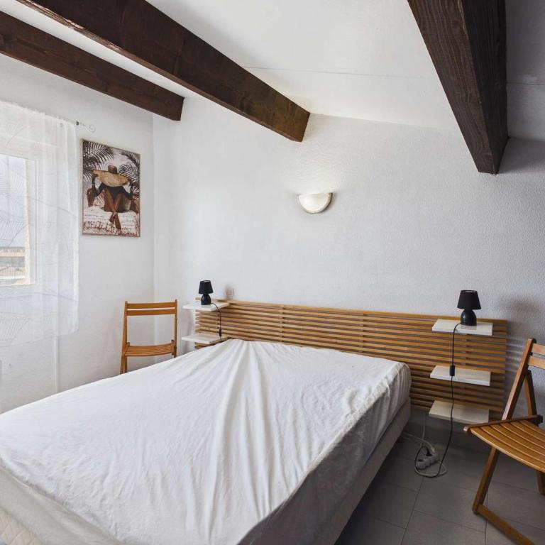 Studio Cabine Mezzanine, 6 Pers, Terrasse Sud, Près Quai, Parking Privé - FR-1-326-755 - Studio - 18