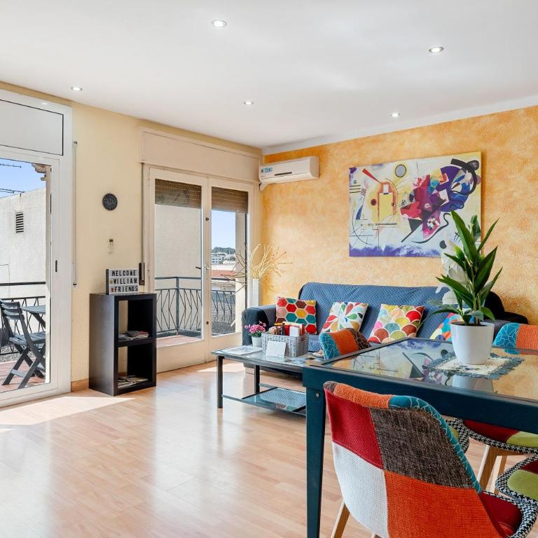 5 minutos de la playa Torredembarra - Apartamento Deluxe de 2 dormitorios con balcón - 1