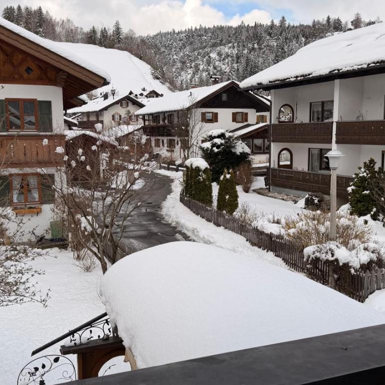 Ferienwohnung Wetterstein - Casa con 1 Camera da Letto - 16