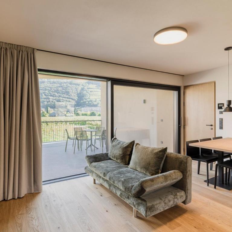 Trianglhof surrounded by vineyards - Appartamento Deluxe con 2 Camere da Letto e Vista Giardino - 4