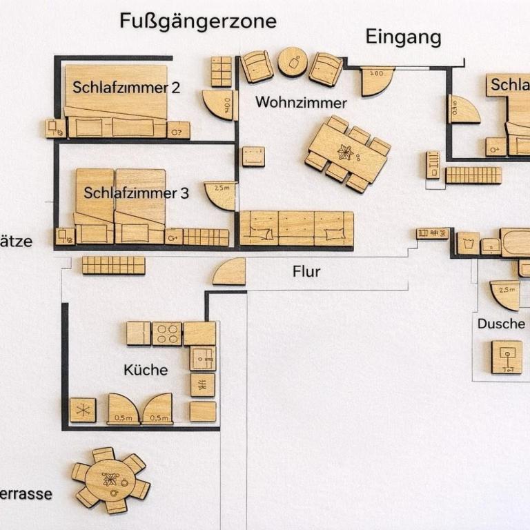Ferienwohnung Strizi inkl Chiemgau Karte - Loft-Apartment mit 3 Schlafzimmern - 28