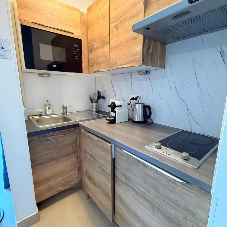 Appt 4pers, piscine, clim,parking - Superior One-Bedroom Apartment with Balcony - 5