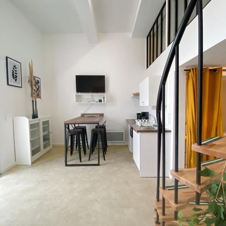 Studio 3-4 pers à 1km de la plage - Studio avec Terrasse - 7