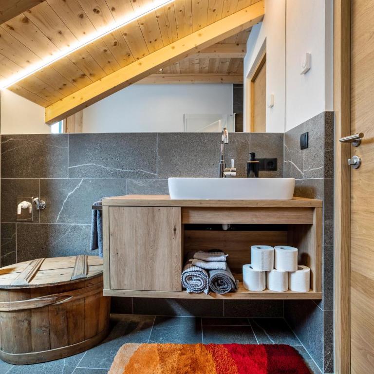 Krämerhof Apt Villnösser Geisler - Apartamento Superior de 1 dormitorio con balcón - 13