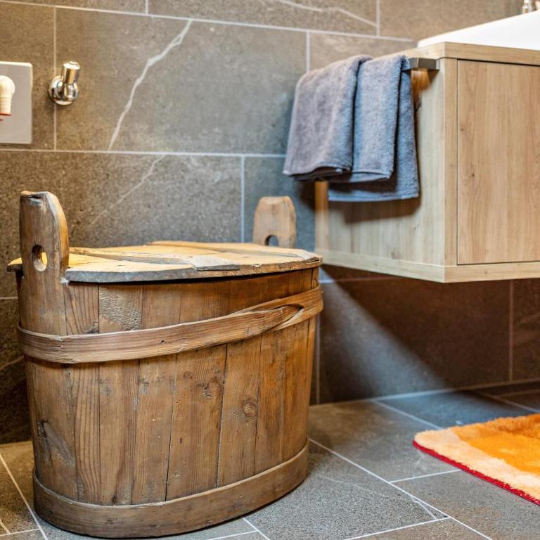 Krämerhof Apt Villnösser Geisler - Apartamento Superior de 1 dormitorio con balcón - 15