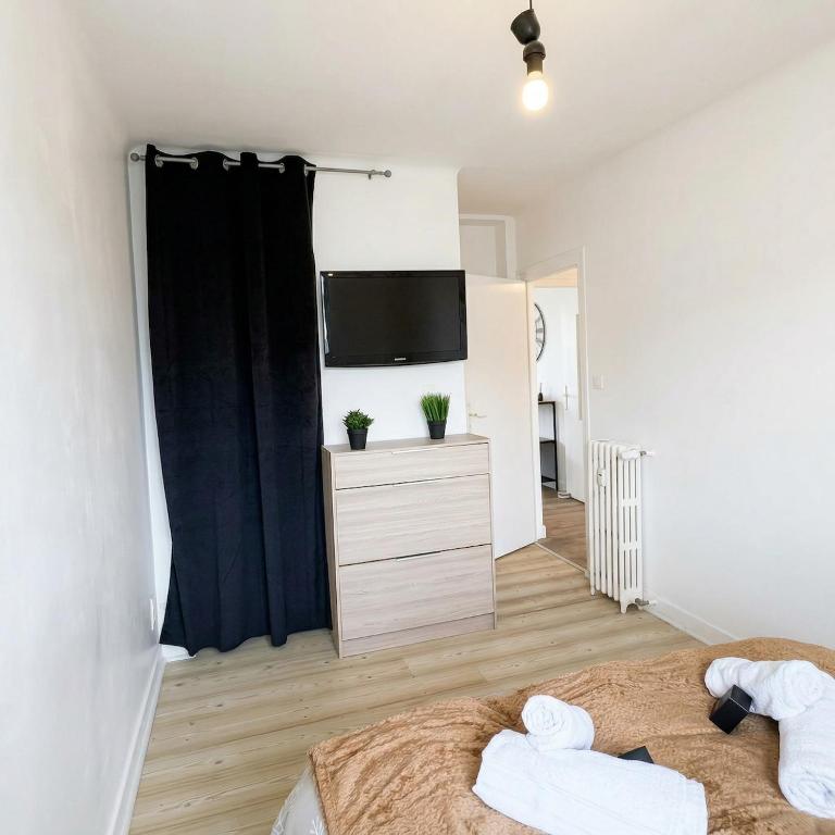 Le Refuge Urbain T3 Moderne Parking gratuit - Appartement 2 Chambres - 13