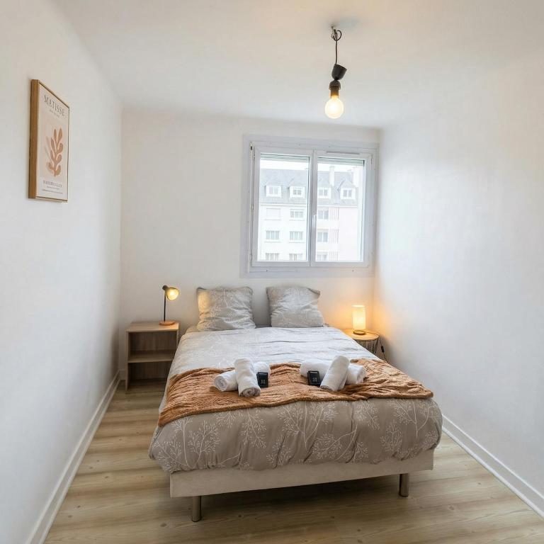 Le Refuge Urbain T3 Moderne Parking gratuit - Appartement 2 Chambres - 5