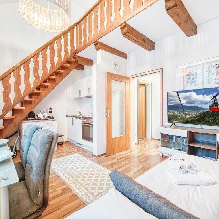 Galerie-Apartment am Kurgarten - Apartment mit 1 Schlafzimmer und Garten - 3