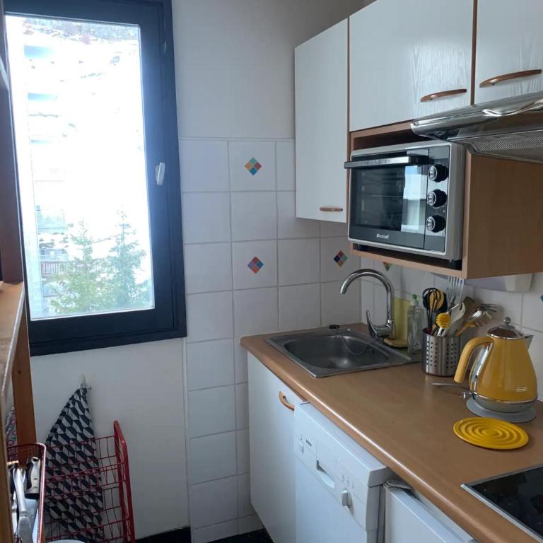 Superbe studio idéalement situé à Flaine Forum - Appartement 1 Chambre Supérieur avec Balcon - 6
