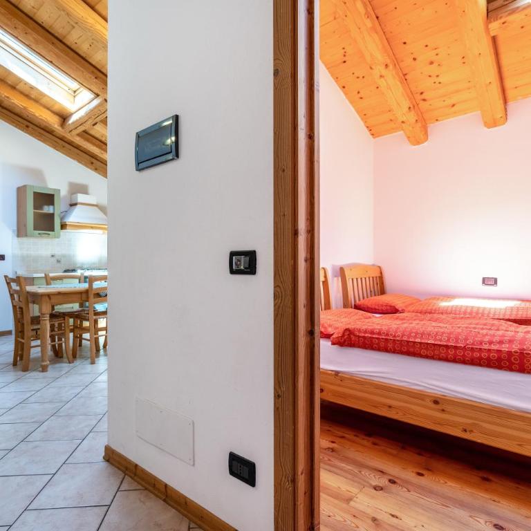 Agritur Piazera Attico - Apartment mit 2 Schlafzimmern und Bergblick - 10