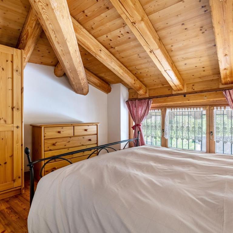 Agritur Piazera Attico - Apartment mit 2 Schlafzimmern und Bergblick - 2