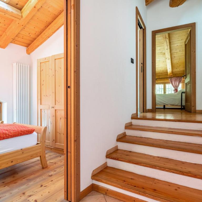Agritur Piazera Attico - Apartment mit 2 Schlafzimmern und Bergblick - 9