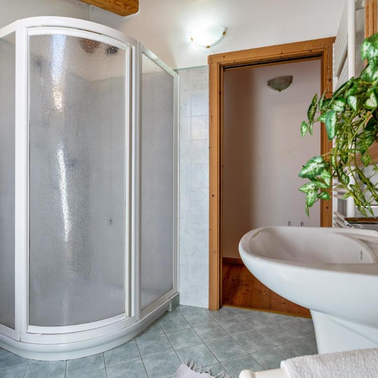 Agritur Piazera Attico - Apartment mit 2 Schlafzimmern und Bergblick - 21
