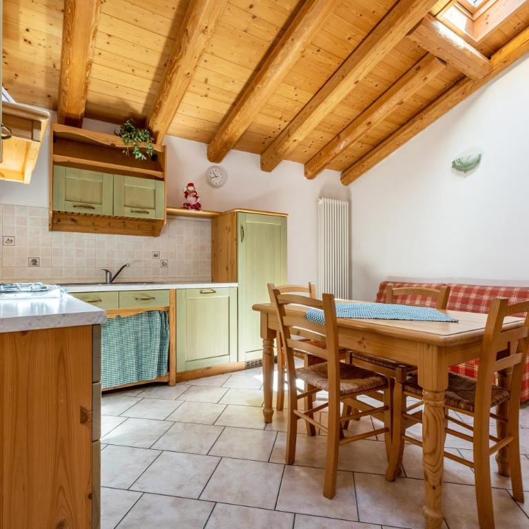 Agritur Piazera Attico - Apartment mit 2 Schlafzimmern und Bergblick - 16