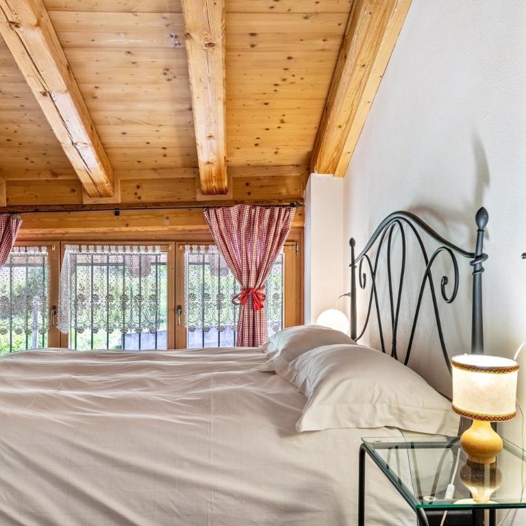 Agritur Piazera Attico - Apartment mit 2 Schlafzimmern und Bergblick - 1