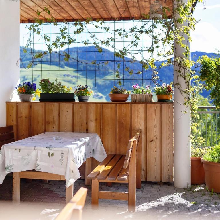 Al Cargá San Vigilio di Marebbe - Appartamento Deluxe con 2 Camere da Letto e Vista Giardino - 19