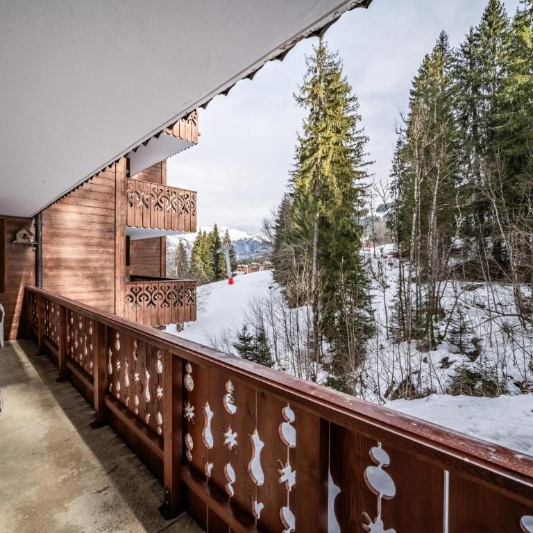 La Maison de l'alpage Morillon 1100 - Superior Apartment mit Balkon - 28