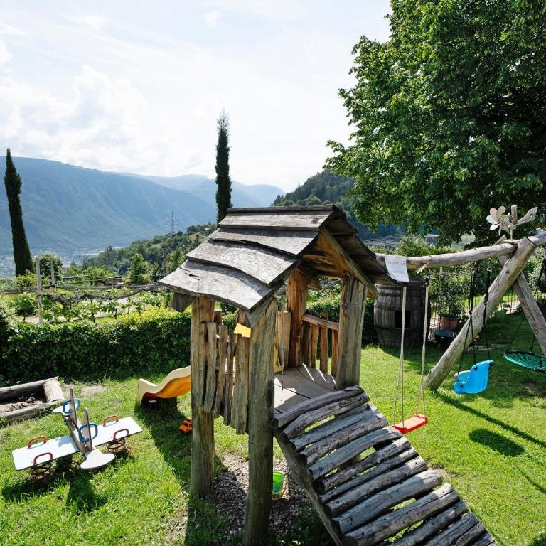 Stettnerhof Wohnung Penegal - Apartamento Deluxe de 2 dormitorios con vistas al jardín - 23