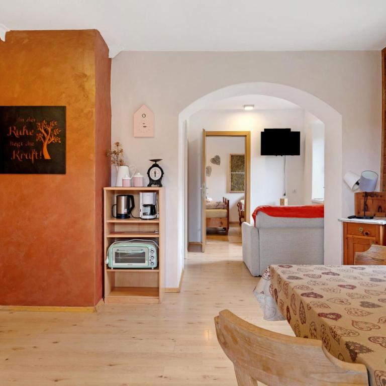 Huanzhof Ferienwohnung Schwarzhorn - Appartamento con 1 Camera da Letto e Vista Giardino - 5