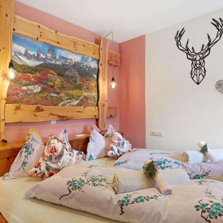 Huanzhof Ferienwohnung Schwarzhorn - Appartamento con 1 Camera da Letto e Vista Giardino - 12